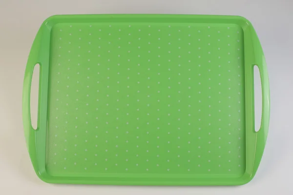 Renkli plastik tepsi 