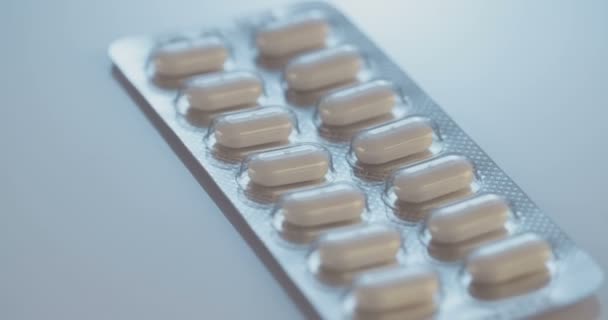 Gros plan sur les médicaments d'ordonnance — Video