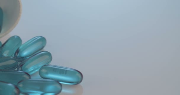 Close up shot of prescription drugs — Stock Video