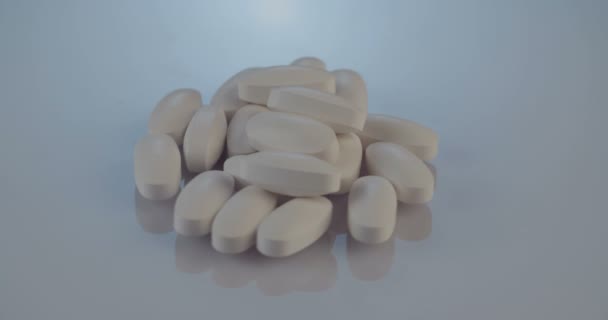 Shot of prescription drugs — Stock Video