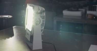 Bir elektronik laboratuar testlerini lamba led