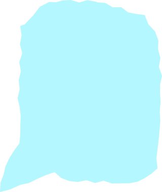 Düz hatlı düzensiz kenarlı konuşma balonu. Sivri kenarı ve boş alanı olan komik diyaloglar, kalın hatlar. Çizgi film vektör illüstrasyonu