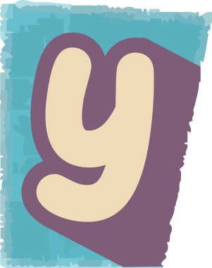 Yırtık kağıt kolajı üzerinde yuvarlak, kalın kenarlı ve pürüzlü kenarlı. Mesaj, gizem ve DIY dergisi tipografisinin sembolü. Çizgi film vektör illüstrasyonu.