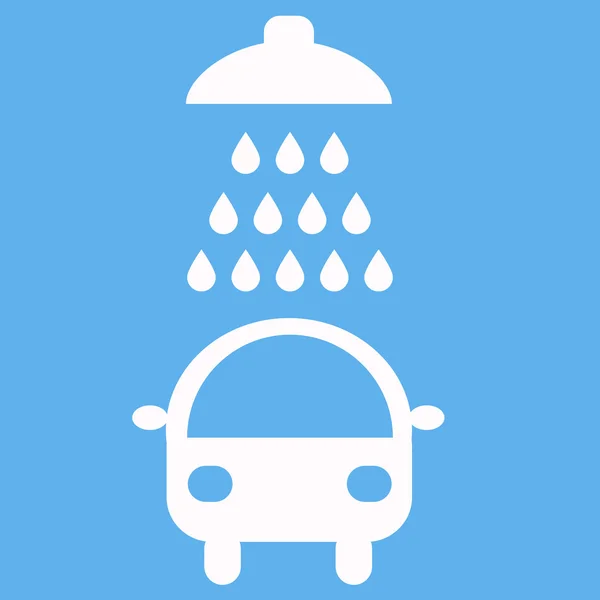Ikona wektora myjni samochodowej — Wektor stockowy