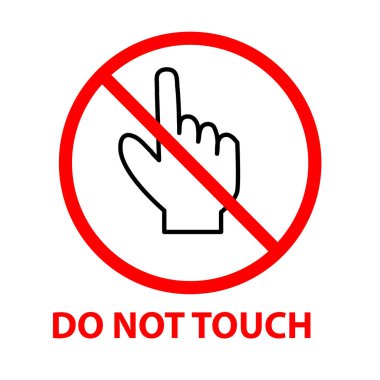 Beyaz arkaplandaki simgeye dokunma. Düz stil. kırmızı içki yasağı sembolü. Giriş yasağı işareti yok.