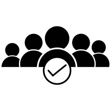 Beyaz arka planda üyelik simgesi. Toplum işaretine katıl. üyelik sembolü. düz biçim. 