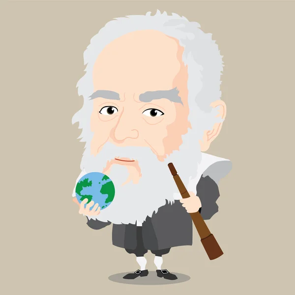 Vektor illustration - Galileo — Stockfoto