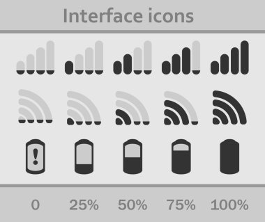 Arabirim Icons set.