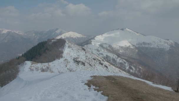 Landschaft der Alpen — Stockvideo