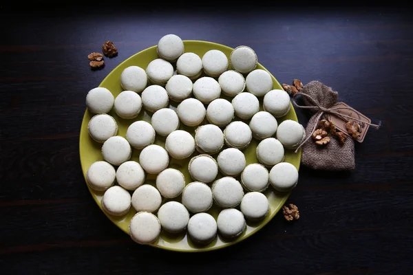 Macaron/acıbadem kurabiyesi, Fransız tatlı yapım süreci