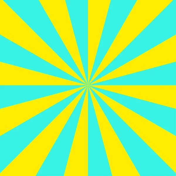 Fond géométrique abstrait avec triangles jaunes et bleus — Image vectorielle