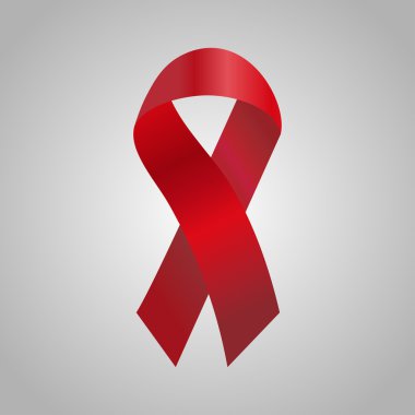 Kırmızı degradedeki kanseri şerit