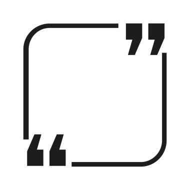 Kare kare bir teklif için. Metin kabarcık