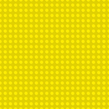 Sarı plastik inşaat plaka. Dikişsiz desen arka plan. Vektör çizim