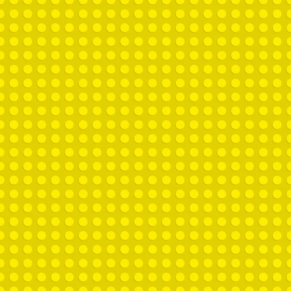 Placa de construção de plástico amarelo. Fundo padrão sem costura. Ilustração vetorial —  Vetores de Stock