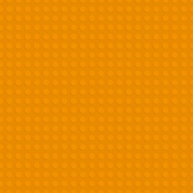 Turuncu plastik inşaat plaka. Dikişsiz desen arka plan. Vektör çizim