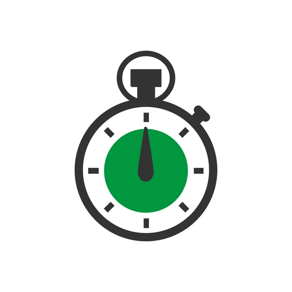 Stopwatch in een platte ontwerp. Vector illustratie eps10 — Stockvector