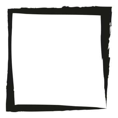 Kare kare mürekkep grunge arka plan. Vektör çizim