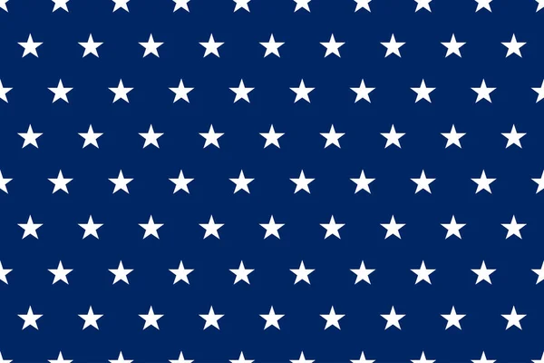 Blue Patriotic Usa Flag Seamless Pattern Stars — Stock Photo, Image