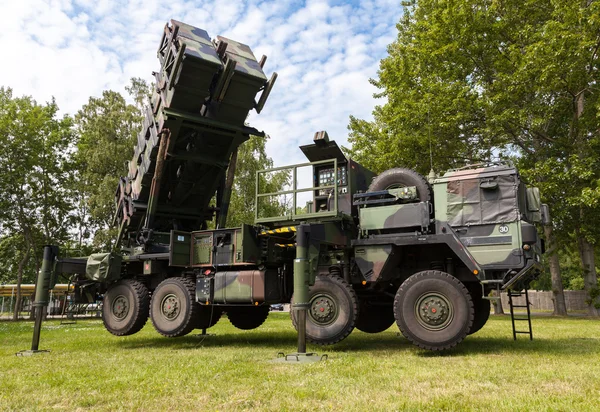 Alman antiaircraftrocketsystem vatansever saldırı pozisyonda