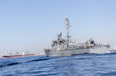 geri Alman donanma savaş gemisi