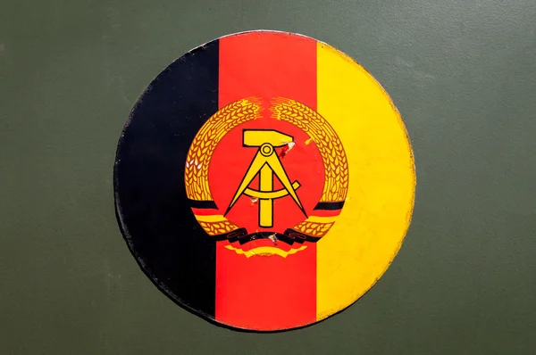 German Democratic Republic emblem — Stock Photo, Image