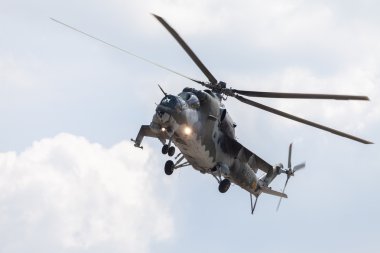 Çek Mil Mi - 24 Hind saldırı helikopteri 