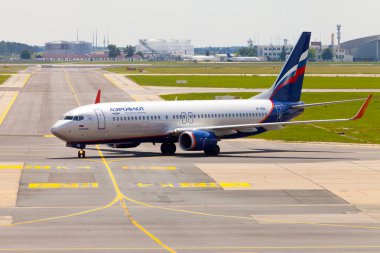 Aeroflot - Russian Airlines Boeing 737-8LJ clipart
