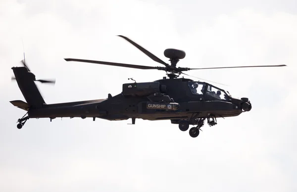 Boing Ah-64 Apache loty — Zdjęcie stockowe