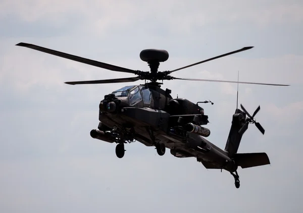 Boing Ah-64 Apache loty — Zdjęcie stockowe