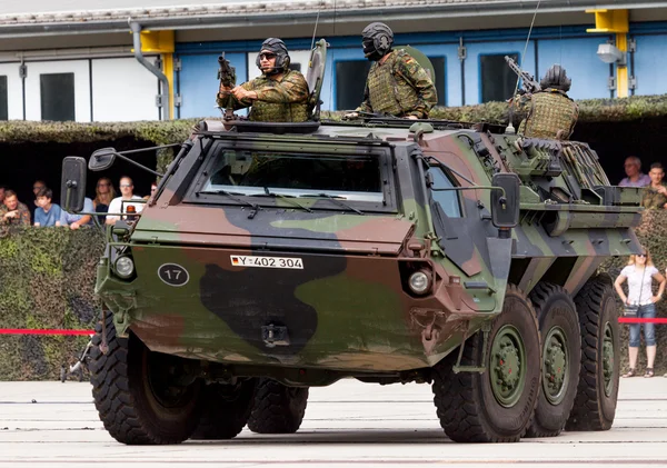 Portaerei corazzate militari tedesche, Fuchs — Foto Stock