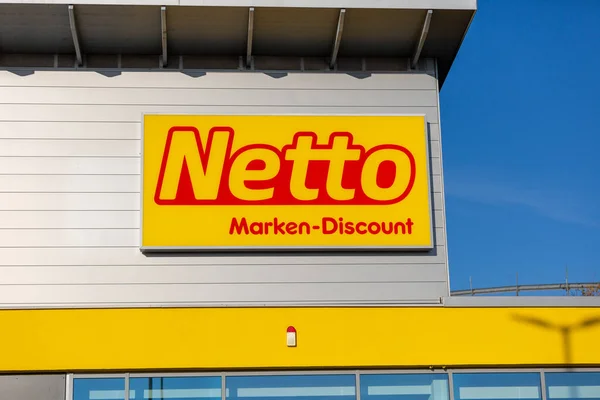 Passau Alemania Noviembre 2020 Logo Sucursal Netto Netto Marken Discount — Foto de Stock