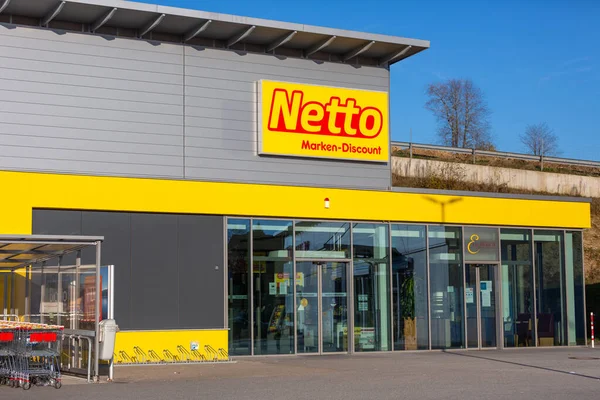 Passau Alemania Noviembre 2020 Logo Sucursal Netto Netto Marken Discount — Foto de Stock