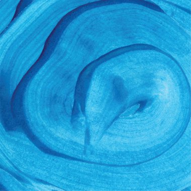 Soyut mavi suluboya arka plan çizimi