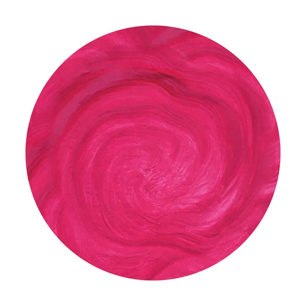 Abstrakte rosa Aquarell Hintergrund handgezeichnete Illustration — Stockvektor