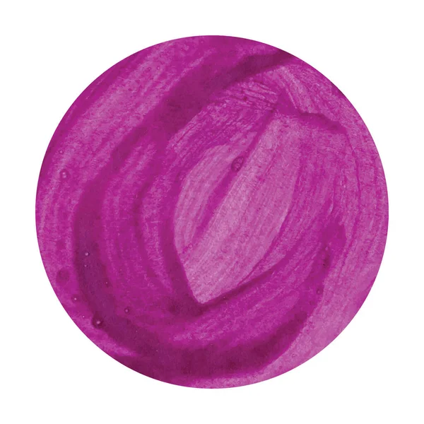 Abstrato violeta aquarela fundo mão desenhada ilustração —  Vetores de Stock