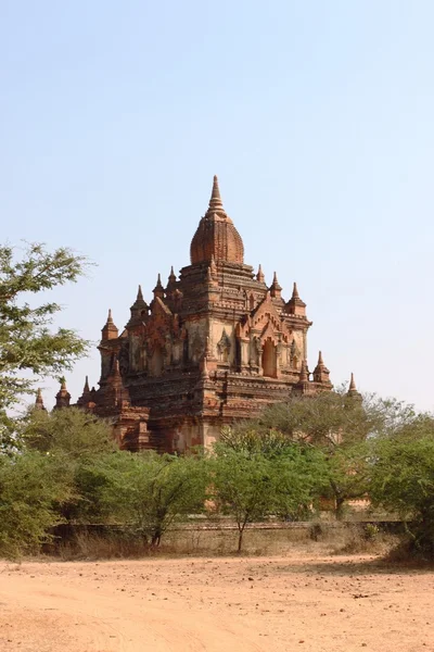 Vieux temples bouddhistes et pagodes à Bagan, Myanmar — Photo