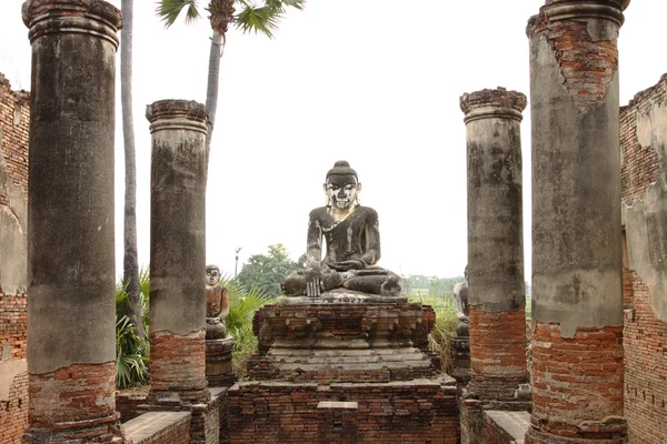 Yadana Hsemee Pagoda, Inwa, Mandalay, Myanmar — Foto Stock