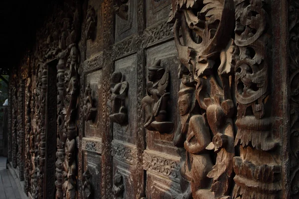 Shwenandaw kyaung tempel in mandalay, myanmar — Stockfoto