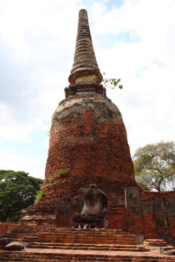 Wat Phra Si Sanphet. Ayutthaya Tarih Parkı, Tayland.
