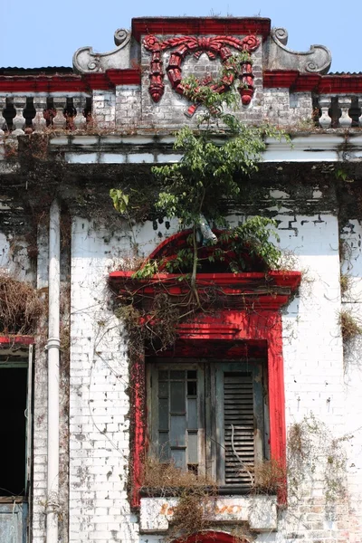 Bâtiment colonial dans la ville de Yangon, Myanmar — Photo