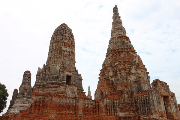 Chai Watthanaram tempel in Ayutthaya historisch Park, provincie Ayutthaya, Thailand — Stockfoto