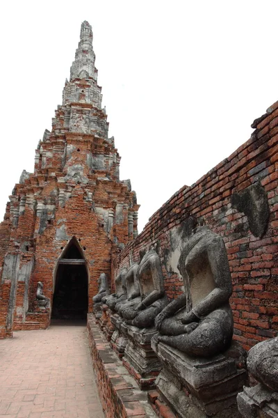 Chaiwatthanaram Tempel im Ayutthaya historischen Park, Provinz Ayutthaya, Thailand — Stockfoto