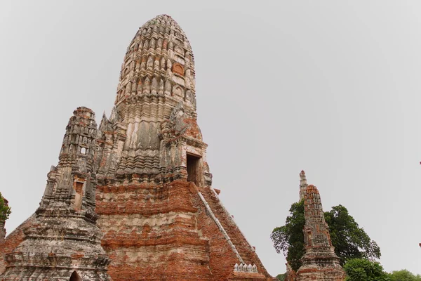 Chai Watthanaram tempel in Ayutthaya historisch Park, provincie Ayutthaya, Thailand — Stockfoto