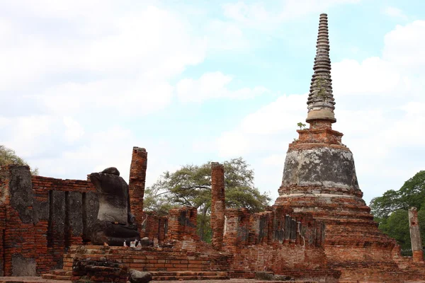 Wat phra si sanphet. ayutthaya historischer park, thailand. — Stockfoto