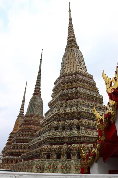 Templo Wat Pho em Bangkok - Tailândia — Fotografia de Stock