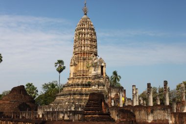 Wat Phra Si Ratana Mahaphat, Si Satchanalai, Tayland harap Buda Tapınağı
