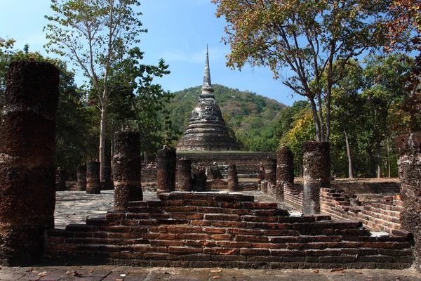 Sukhothai zabytkowego parku Tajlandia — Zdjęcie stockowe