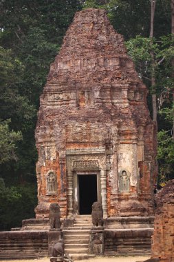 Preah Ko, Roluos grup Tapınak, Siem Reap, Kamboçya