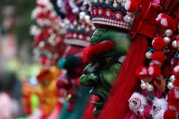 Parade der heiligen Generäle auf der Matsu-Tempelmesse — Stockfoto